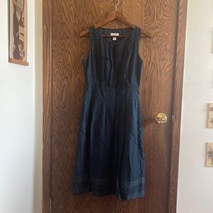 Navy Blue Ann Taylor Loft Dress